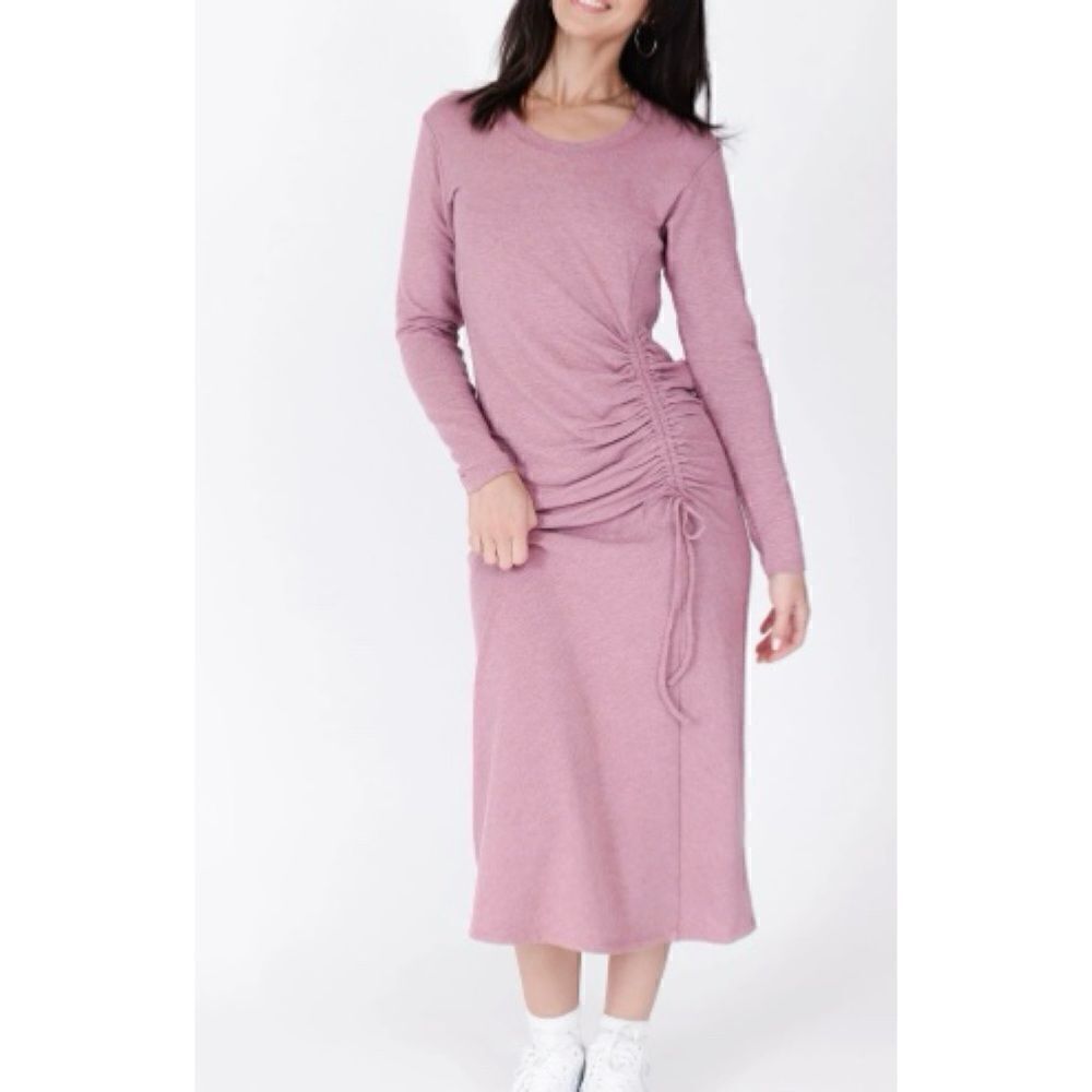 Smash + Tess Aubrey Midi Dress in Heather Rose